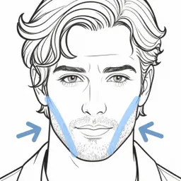Slim Face male body edit thumbnail