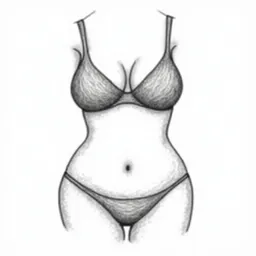 Curvy female body shape thumbnail