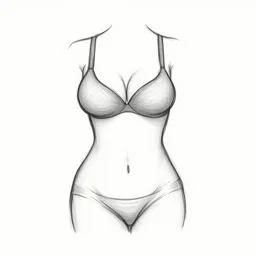 Hourglass female body shape thumbnail
