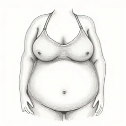 Overfull female body shape thumbnail