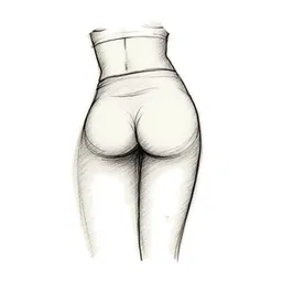 Peachy female body shape thumbnail