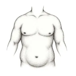 Dadbod male body shape thumbnail